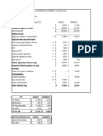 Presupuesto Flujo de Caja