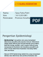 Epidemiologi Perilaku Fix