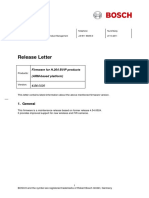 Bosch Releaseletter H.264 FW 4.54.0026