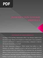 Food Safety On Usage of Food Additives