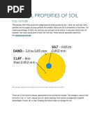 Physical Properties of Soil