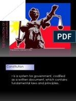 The Evolution of Philippine Constitutions