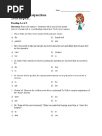 Coordinating Conjunctions Worksheet Reading Level 03