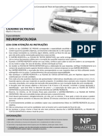 Quadrix 2012 CFP Psicologia Neuropsicologia Prova