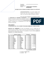 Modelo de Propuesta de Liquidacion Pension de Alimentos