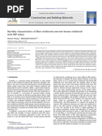 Ductility Characteristics of Fiber-Reinforced-Concrete Beams Reinforced