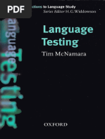 Mcnamara Tim Language Testing