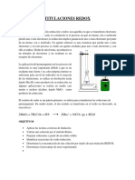 Titulaciones - Redox