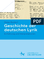 Gescichter Der Lyrik