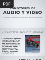 Conectores, Cableado y Transporte de La Señal de Audio