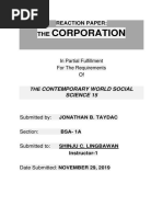 THE CORPORATION Final