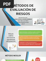 Métodos de Evaluación de Riesgos