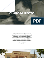 Claro M. Recto PPT (PDF)