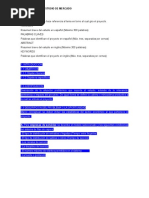 Estructura Del Informe Estudio de Mercados