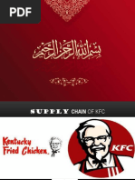 SCM Presentation On KFC