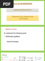 4 - Engineering Economy Arithmetic Gradient