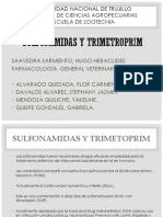 Sulfonamidas y Trimetropim