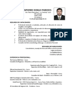 CV - Gianpierre Dongo Paredes