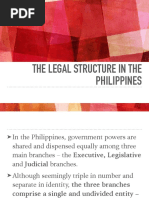 Legal Structure in The Philippines PDF