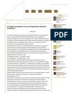 Os Verbos Inacusativos e As Suas Implicações Sintáctico-Semânticas PDF