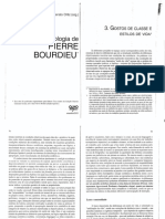 BOURDIEU Pierre Gostos de Classe e Estilos de Vida PDF