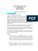 Segundo Parcial de Derecho Penal I UCV