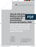 Ciclo de Vida de Destinos Turísticos PDF