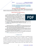 Estudio Cinético de La Degradación - Corzo PDF