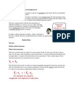 Law of Conservation of Momentum