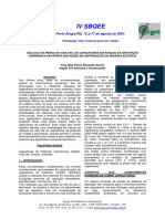 Cálculo Da Perda de Vida Útil de Capacitores em Função Da Distorção Harmônica Existente Nas Redes de Distribuição de Energia Elétrica