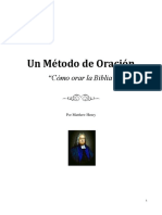 Matthew Henry - Un Método de Oración PDF