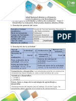 Guía de Actividades y Rúbrica de Evaluación - Fase 5 - Desarrollar La Evaluación Final Prueba Objetiva Abierta (POA)