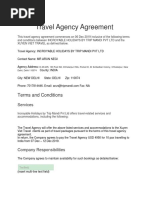 Airline Cancellation Invoice Format