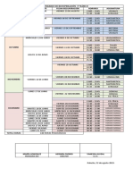 CALENDARIO 5° Básico