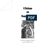 O Batismo PDF