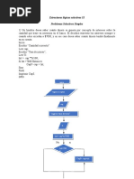 Estructuras Lógicas Selectivas SI EJERCICIOS DEL 1 AL 5