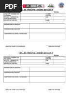 Ficha de Atención A Padres de Familia