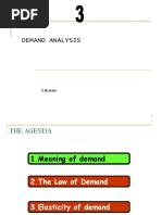 Demand Analysis: C.M.Joshi