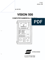 Esab Vision 500 Manual