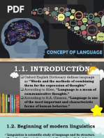 1.concept of Language