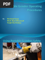 Portable Grinder Operating Procedures