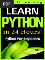 Python Programming For Beginners - Learn Python Programming in 24 Hours PDF