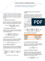 Determinación de Cloruros en Bebidas Isotónicas