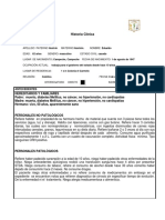 Historia Clinica Cirrosis Hepatica