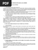 Resumen EL DERECHO EXPLICADO A LOS JÓVENES