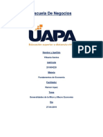 Tarea 2 Fundamentos de Economia Yilkania Santos 201804220