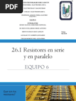 Resistencias Serie Paralelo