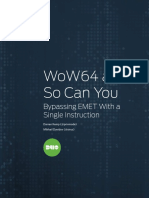 WoW64 Bypassing EMET PDF