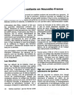 L'education Des Enfants en Nouvelle-France PDF