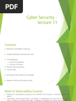 Cyber Security - Lecture 11